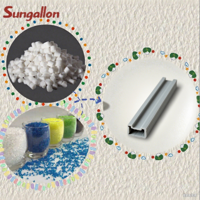 High-Performance TPE Raw Material for Edge Protection Strip Manufacturing Oil-Resistant Tear-Resistant Elastomer 0