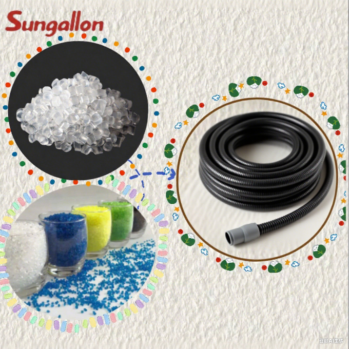 Wholesale Premium TPE Thermoplastic Elastomer Granules Weather-Resistant Leak-Proof NSF/GB 17219 Compliant Water Pipe Raw Mold 0