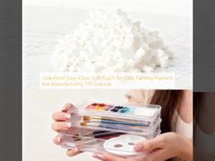 Leak-Proof Easy-Clean Soft-Touch for Daily Painting Pigment Box Manufacturing TPE Granule